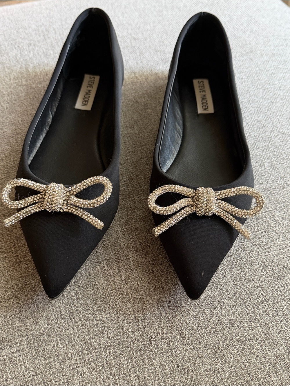 Steve Madden Black Elina Shoes